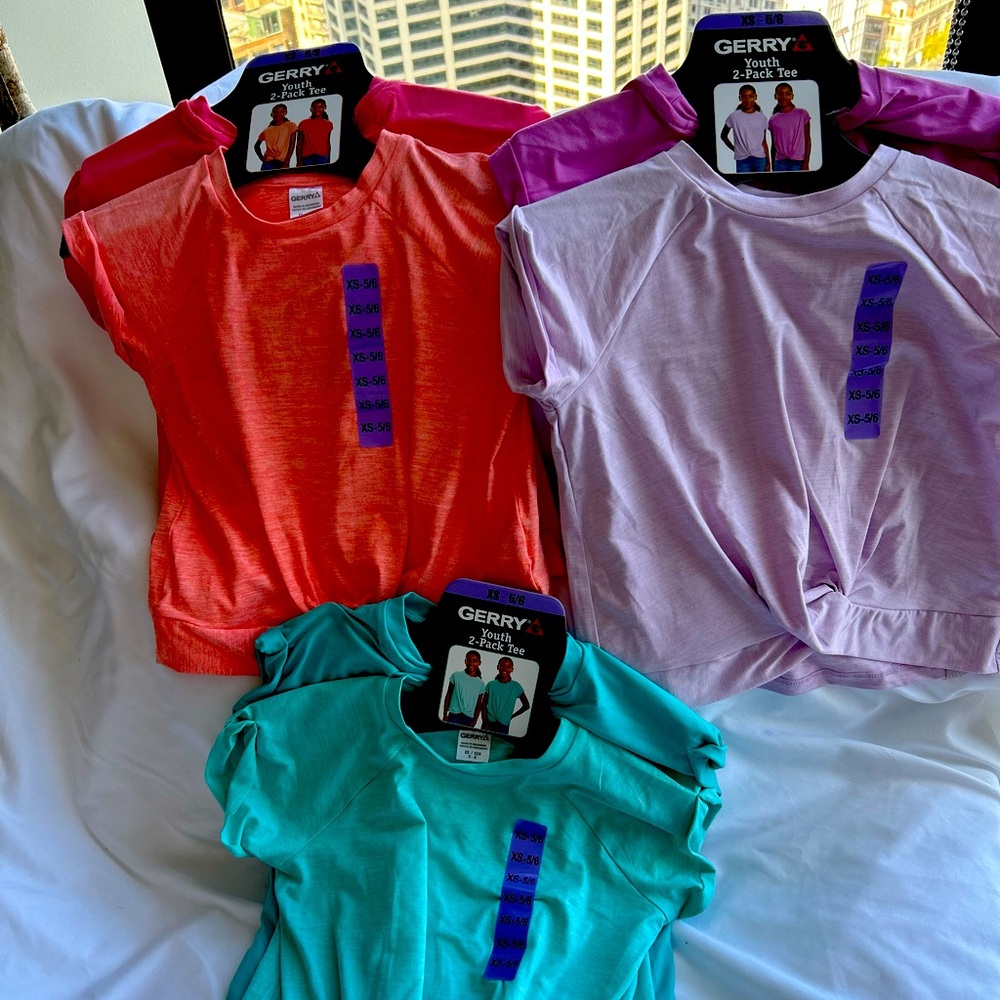 Girls twisted front t-shirt
